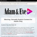 Adam And Eve TV Signup Form