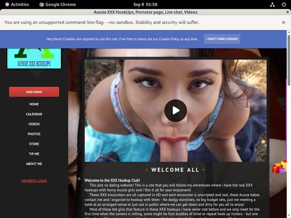 Aussie XXX HookUps With Direct Debit