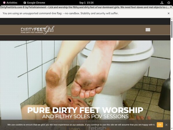 Dirtyfeetgirls.com Account For Free