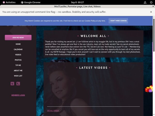 Free MrsTLucifer Membership