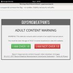 Guysinsweatpants Automatische Kassen
