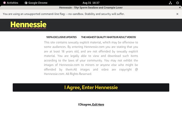 Hennessie.com Videos Gratis