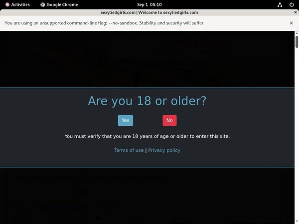 I Love Bondage Sex Movies