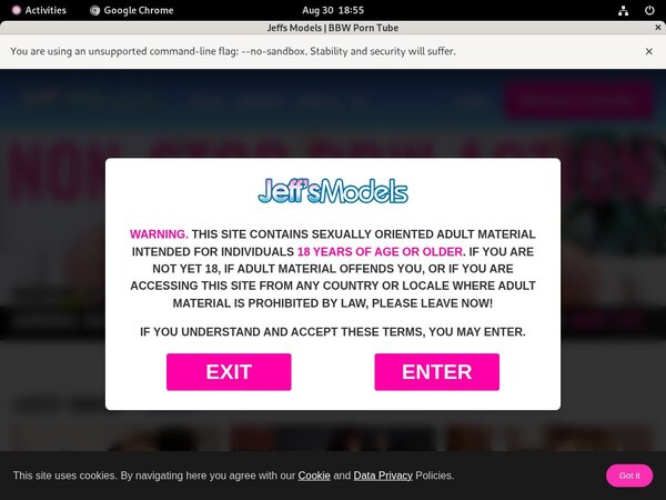 Jeffsmodels User And Password