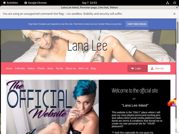 Lana Lee Inked Membership Trials
