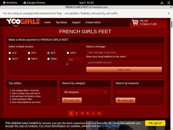 Premium Yoogirls.com Passwords