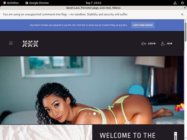 Sarahlace.xxx Free Trial Promo