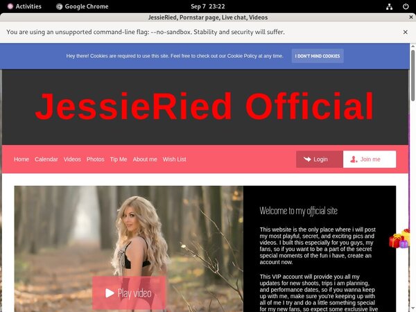 Sign Up For JessieRied