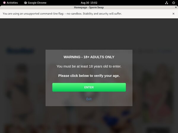 Spermswap.com Bug Me Not