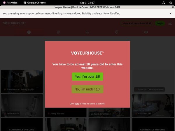 Voyeurhouse.com Subscriptions
