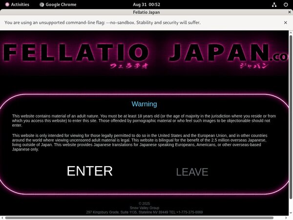 Working Fellatio Japan Password Working Fellatio Japan Password