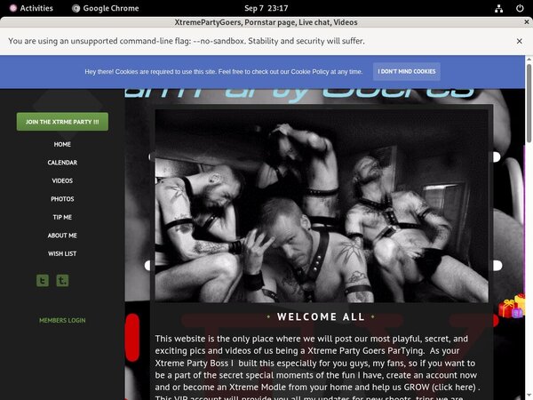 XtremePartyGoers Bondage