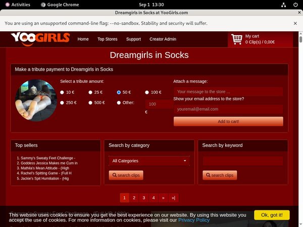 Yoogirls.com New Password