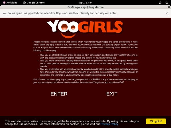 Yoogirls.com Paypal Register