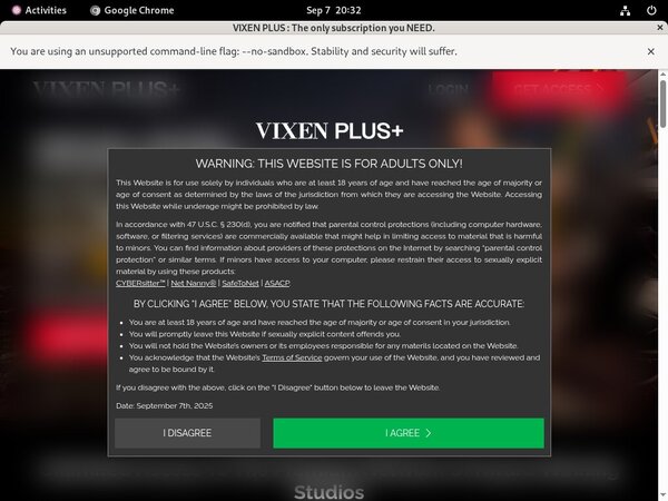 Does Vixen Plus Use Paypal?