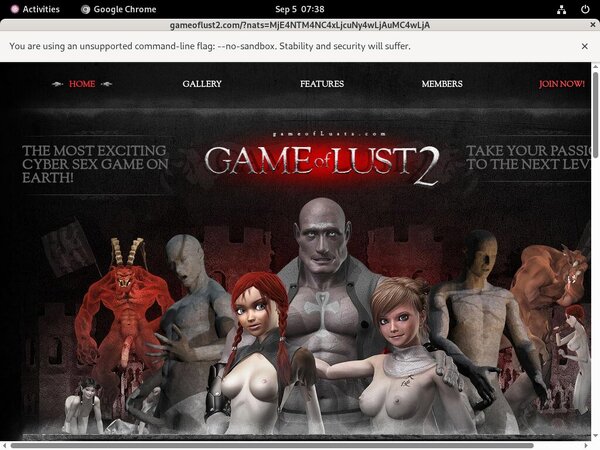 Gameoflust2.com Limited Discount