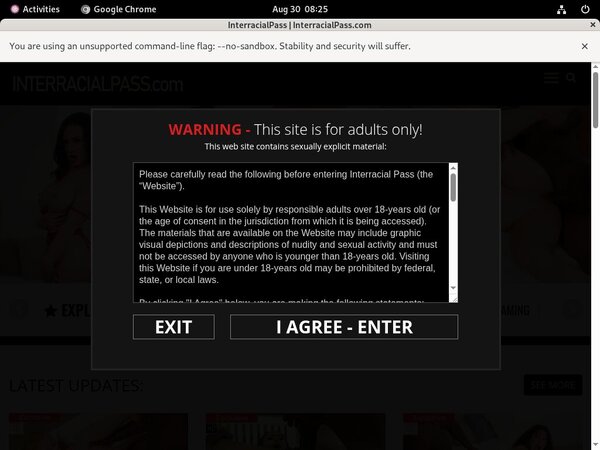 Get Interracialpass.com Free Login