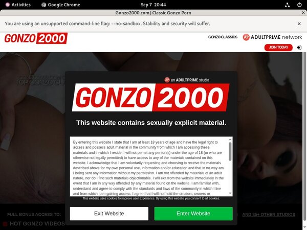 Gonzo2000 Password 2018