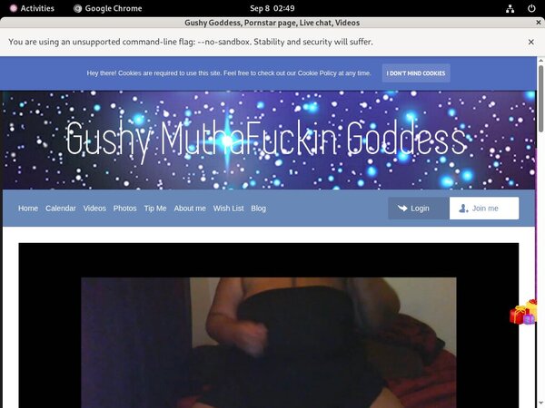 50shadesofgushy Membership Account