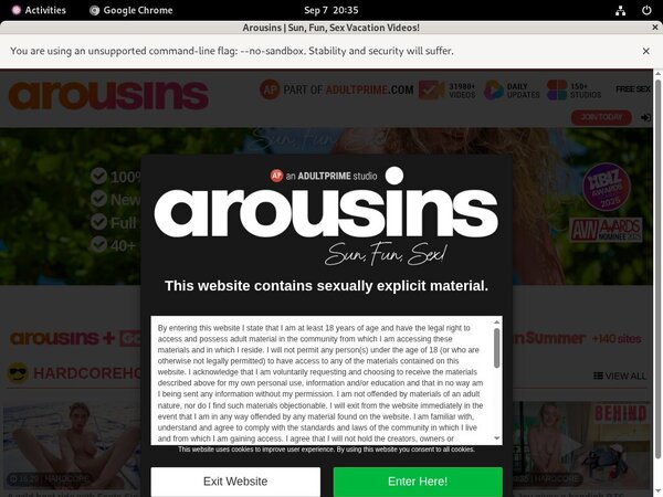 Arousins Trial Membership Free