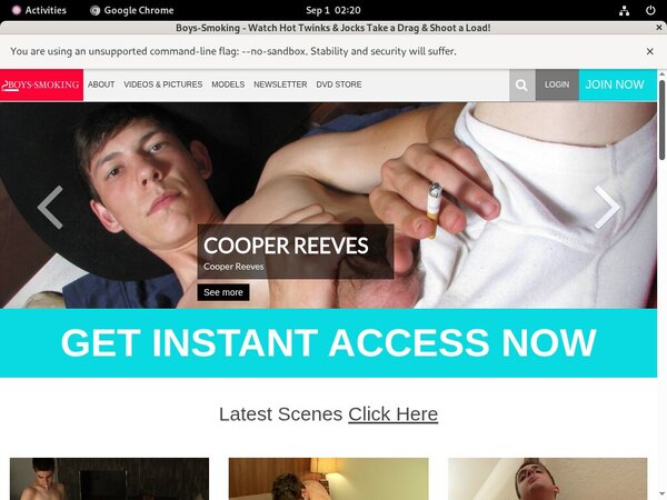 Boys Smoking Segpay Discount