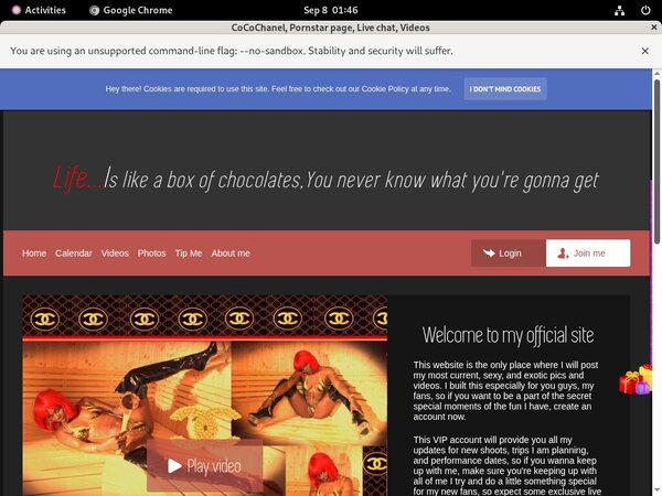 CoCoChanel Active Password
