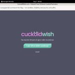 Cuckoldwish.com Acount