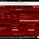 Dunefeet Website Password
