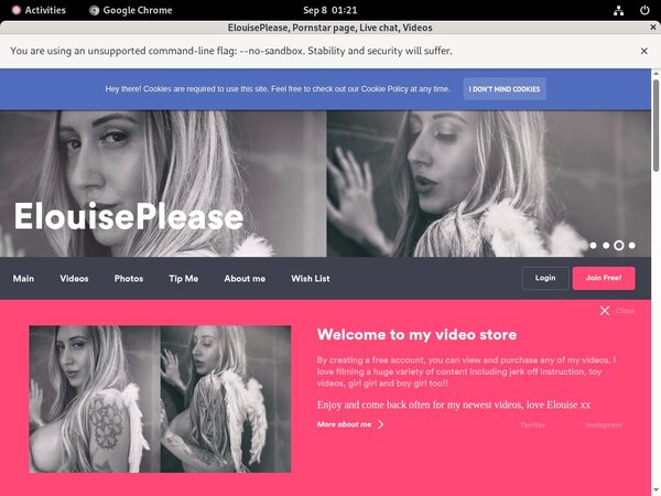 ElouisePlease Free Trial Membership
