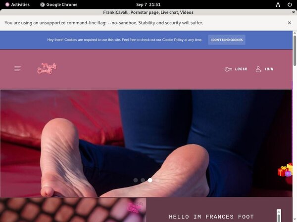 FrankiCavalli Discount Offer