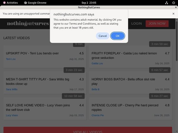 Free Nothingbutcurves.com Membership Trial