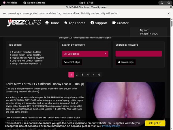 Free Working Filth Fetish Studios Account Free Working Filth Fetish Studios Account