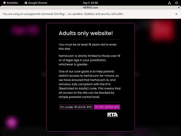 Her HD Discounted Membership