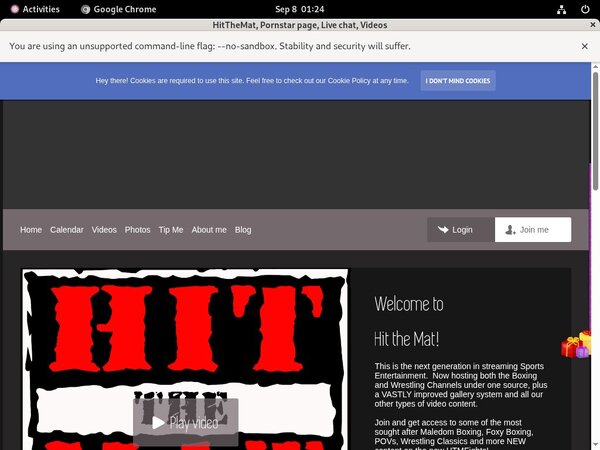 HitTheMat Join Form