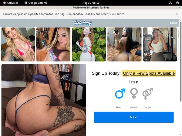 Instabang.com Trial Access