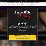 Ladyboypussy Payment Form