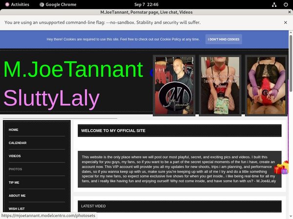 M.JoeTannant For Free