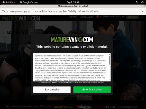 Maturevan Facebook