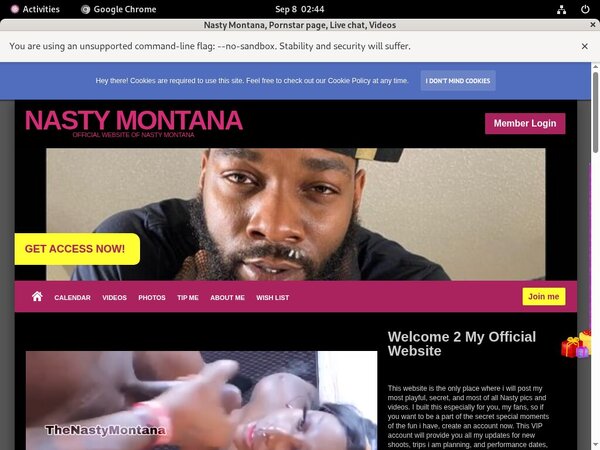 Montana Nasty Premium Password