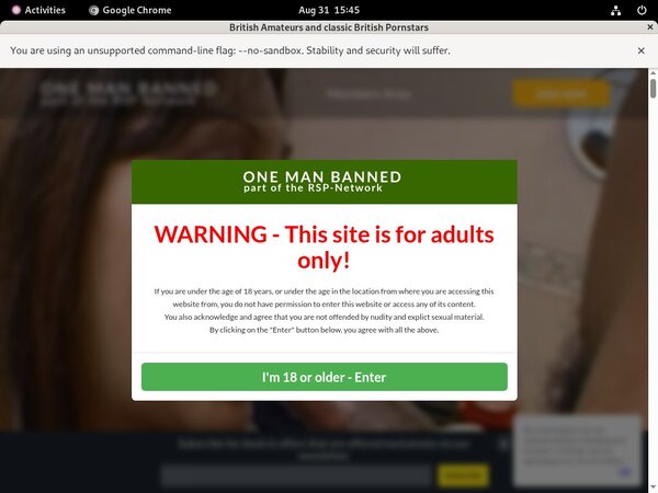 One Man Banned Hq One Man Banned Hq