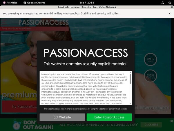 Passionaccess.com Hack Account