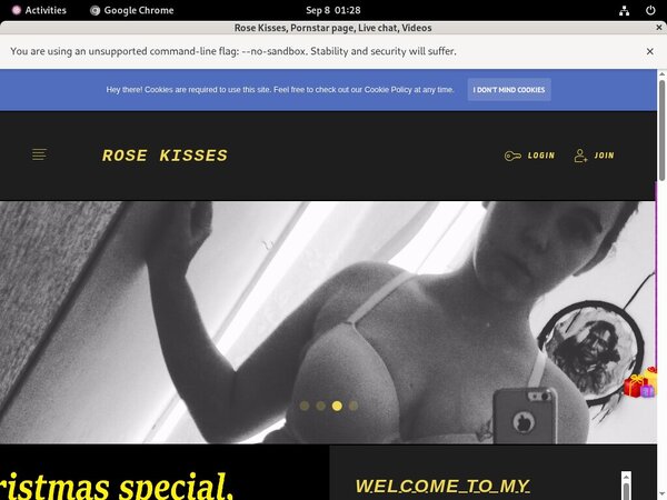 Rose Kisses Vendo Page