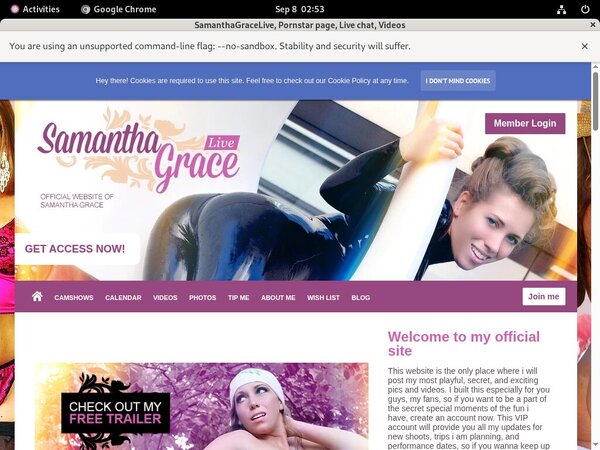 SamanthaGraceLive Porn Reviews