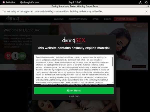 Sexdaring Logins