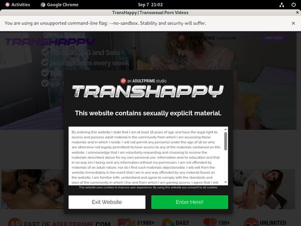 Transhappy Deal Offer