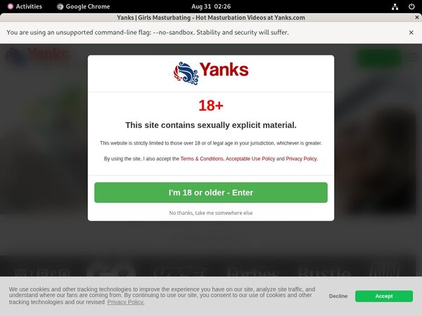 Yanks Avec IBAN / SEPA