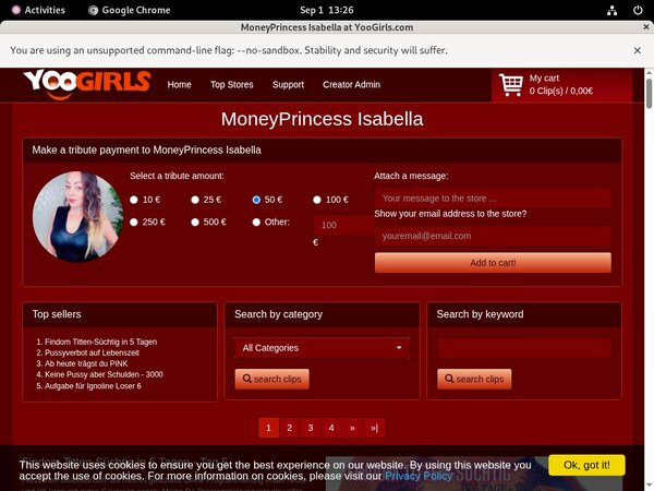 Yoogirls.com Discount Login