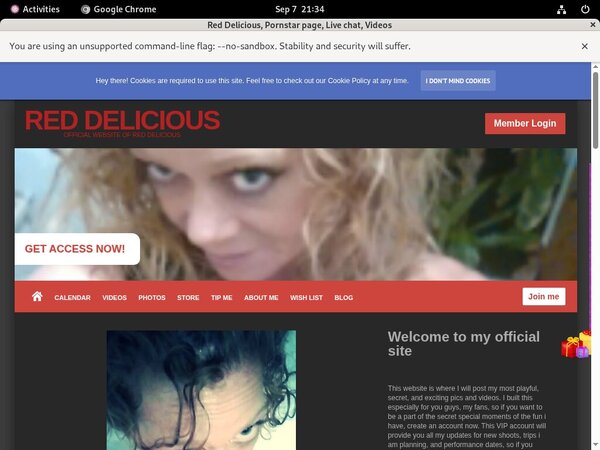 Accounts On Reddeliciousonline.com
