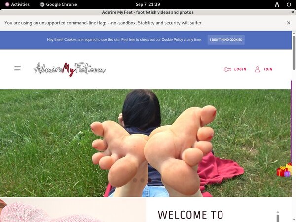 Admiremyfeet Latest