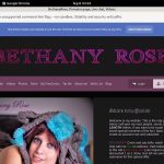 BethanyRose Login Codes
